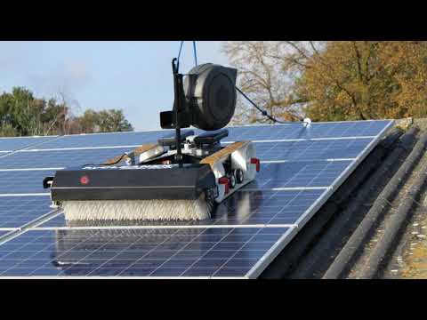 solar panel cleaning