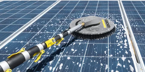 residential solar panel washing service in Carlsbad California