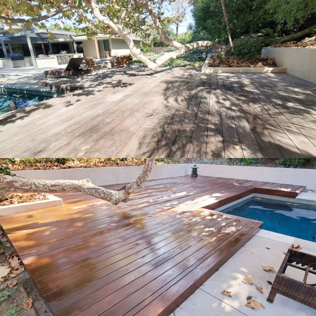 pool deck staining and sealing La Jolla, California