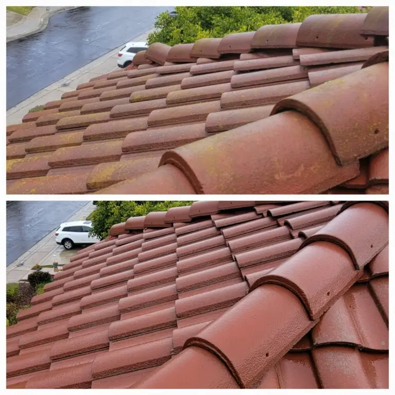 Tile roof cleaning in Carlsbad CA