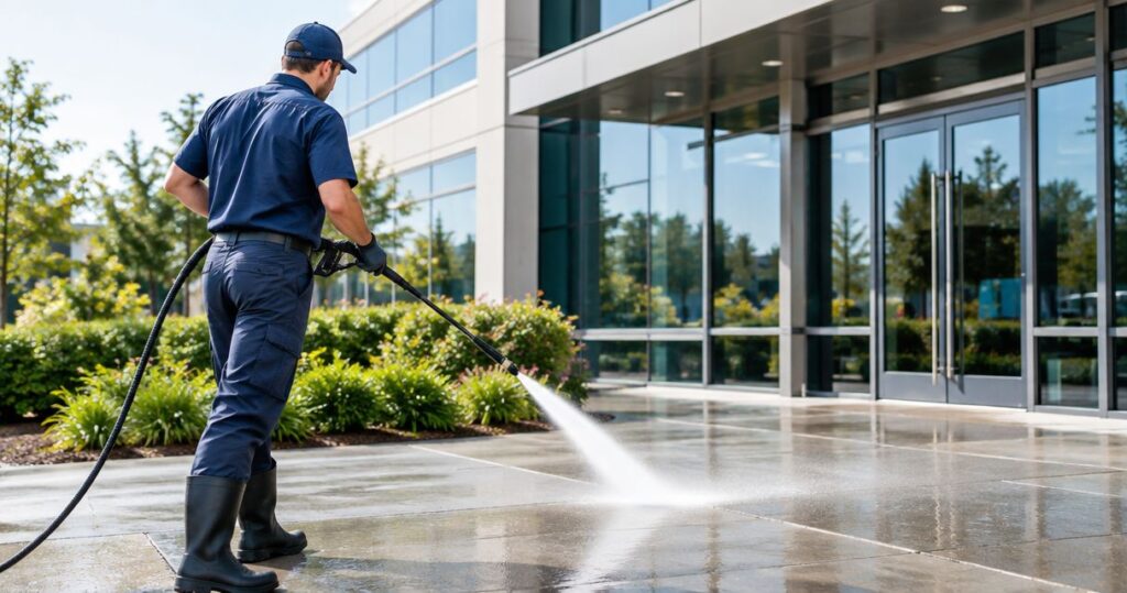 Best commercial pressure washing services for property managers 2026