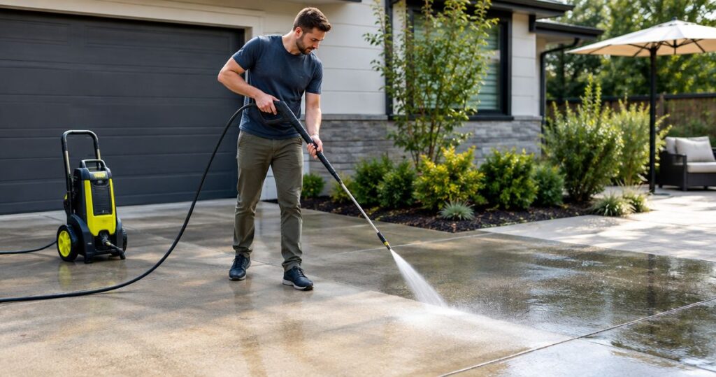 Best pressure washing equipment for driveways and patios 2026