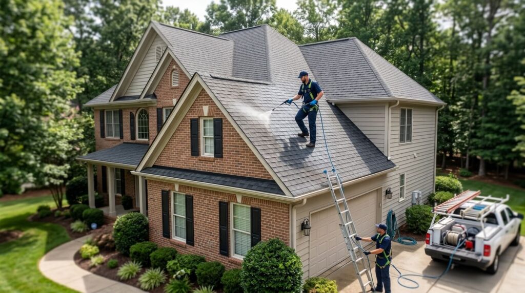 Best roof cleaning companies compared by warranty and guarantee 2026