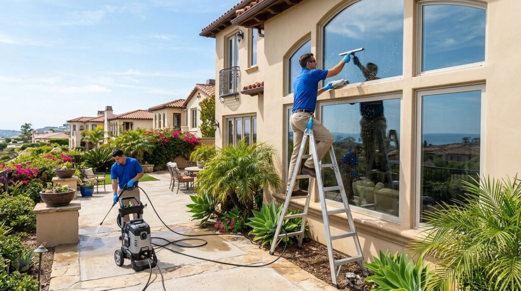 Best window cleaning and pressure washing bundles for San Diego homes 2026