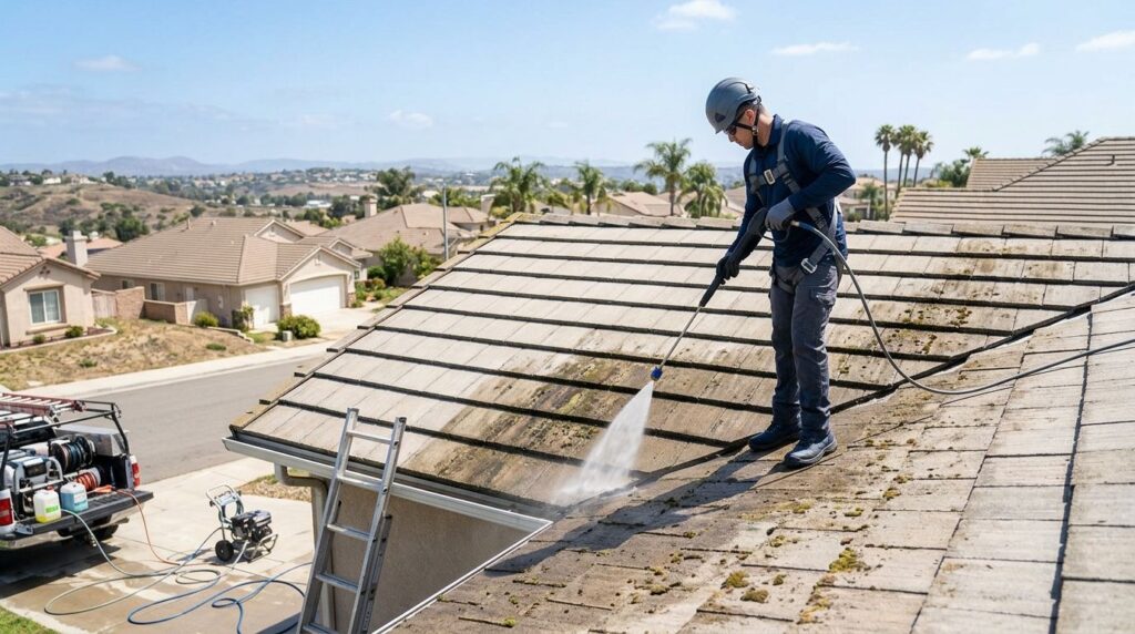 How much does roof cleaning cost in San Diego in 2025?