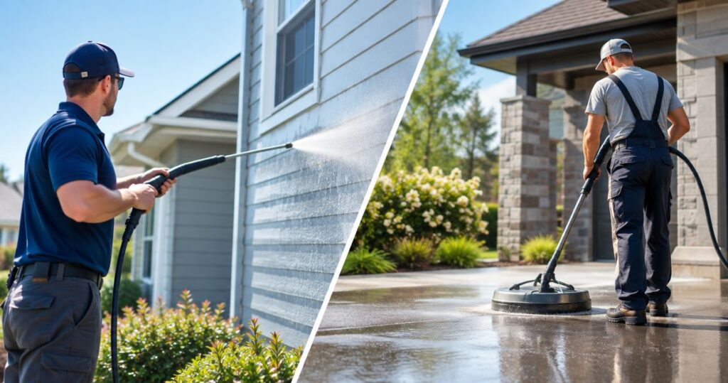 North Coast Exteriors vs All Star Power Wash SD: which wins in 2026