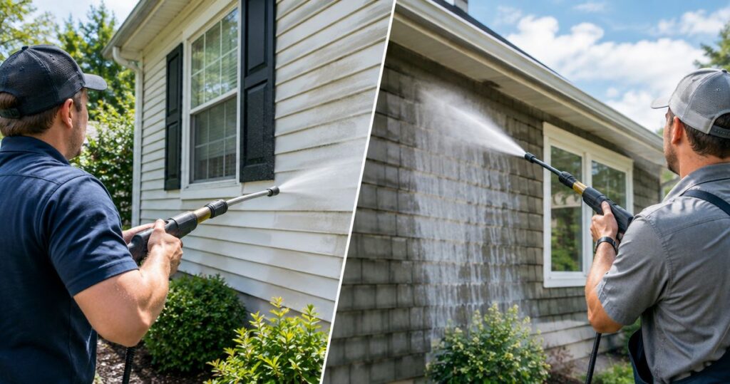 North Coast Exteriors vs Rolling Suds Power Washing: who wins in 2026