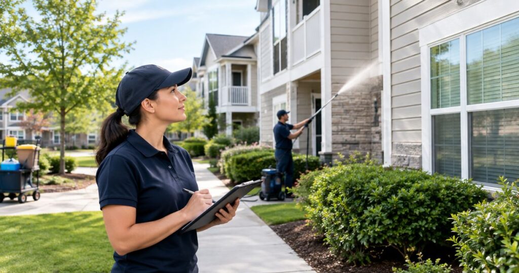 HOA board inspections to spotless exteriors: 2026 workflow