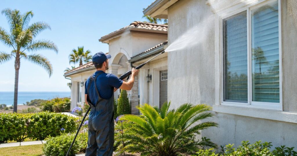 How much does house washing cost in San Diego?