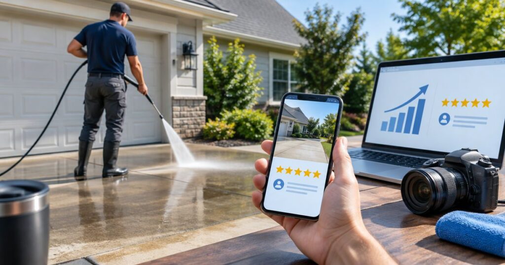 Job completion photos to 5-star reviews: 2026 workflow