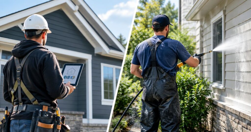 North Coast Exteriors vs North Coast Painting and Pressure Washing?