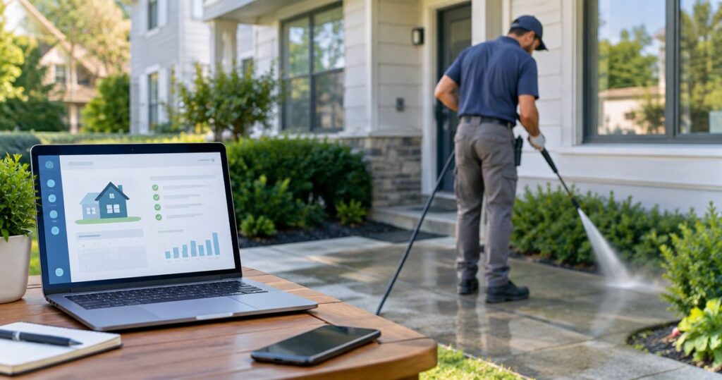 Property software to faster pressure washing: 2026 workflow
