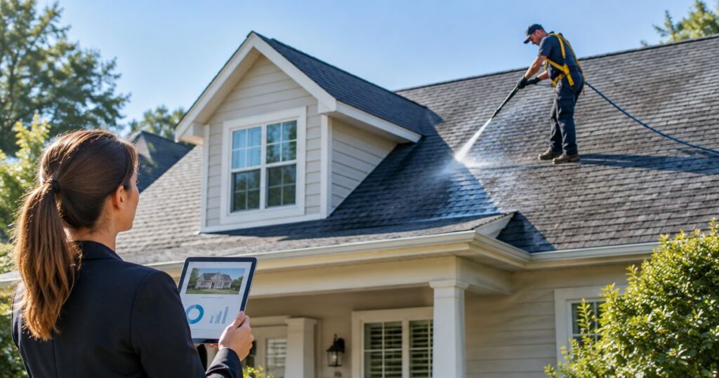 Roof cleaning for real estate agents preparing listings: complete 2026 guide